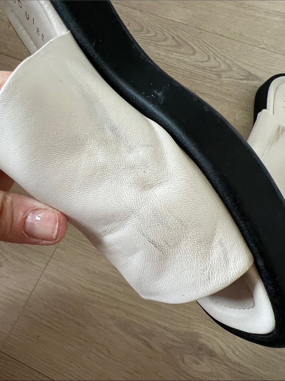 Maguire Leather Slides - Picture 4 of 11